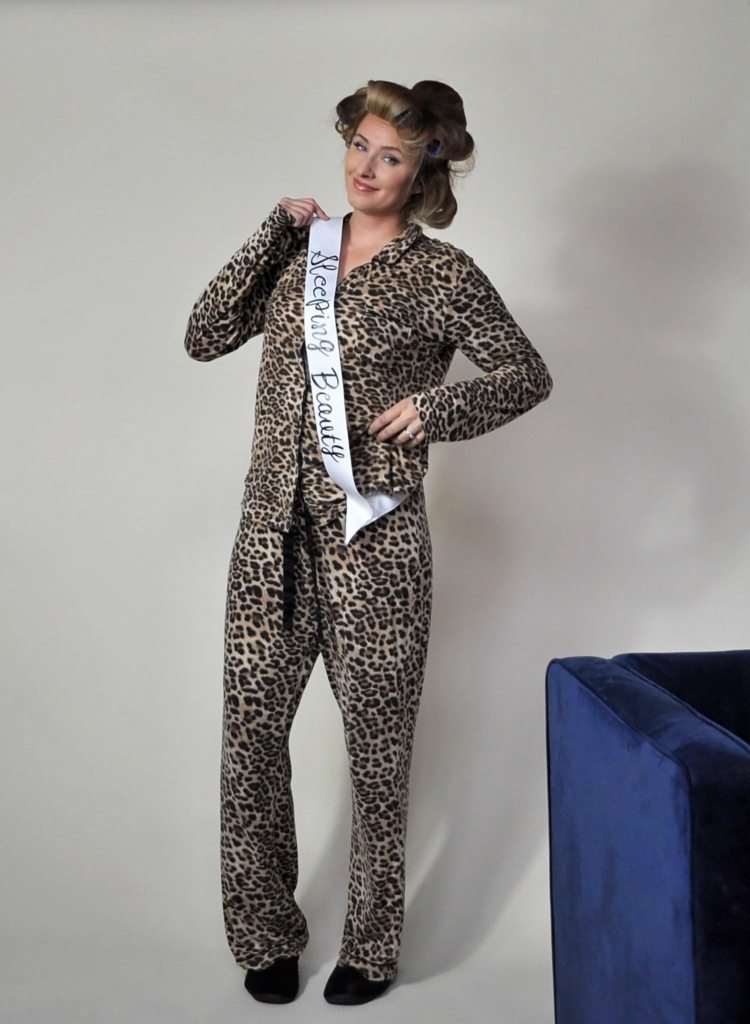 Kostymer från garderoben Mardi Gras -kostym för pyjamas för kvinnor