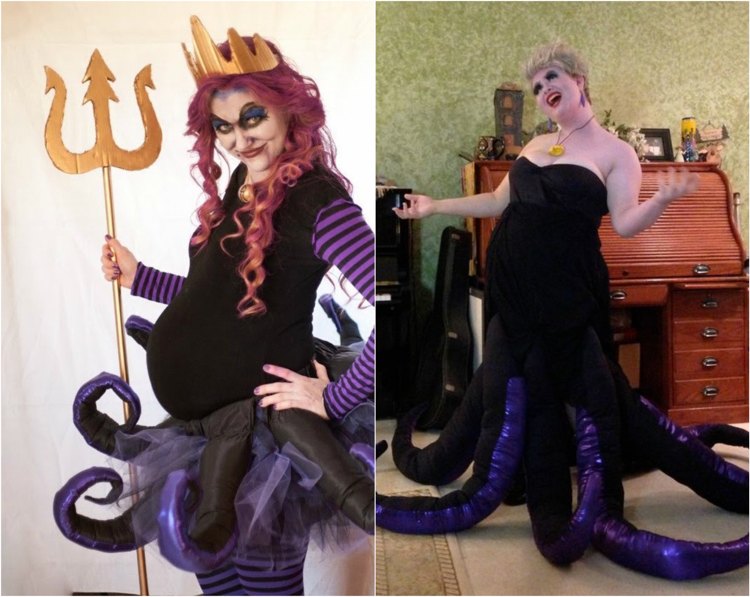 Kostymer-gravida-disney-halloween-ursula-lilla sjöjungfrun