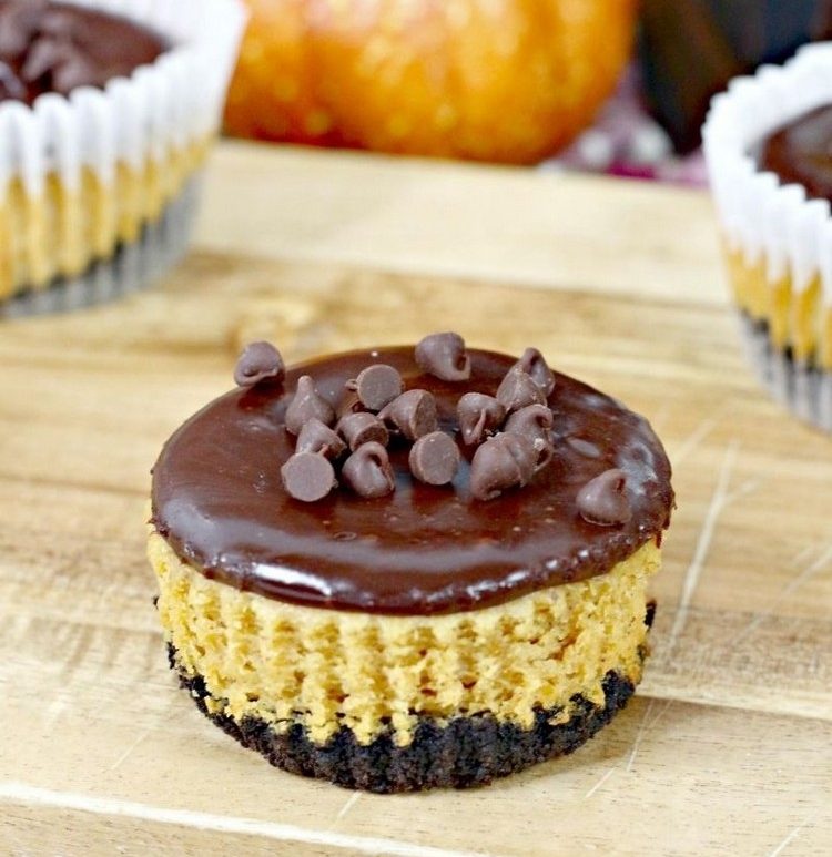 Pumpa Cheesecake Muffins hälsosamma bakrecept utan socker och mjöl