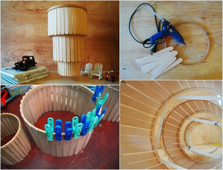 Gör dig själv-lampa-av-glass-pinnar-ljuskrona-själv