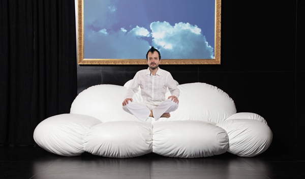 kreativ designer soffa av cirrus relax hemma