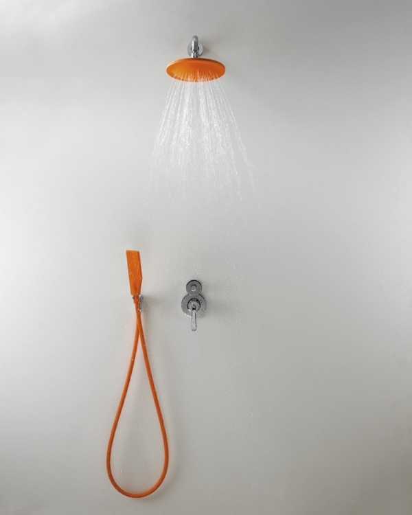 Design duschkran-röd badrumsutrustning modern