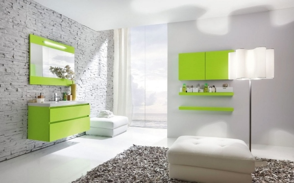 Livsstil trend-badrum design tillbehör-badrum möbler lampa matta