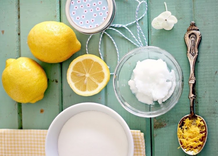 gör din egen kroppskalning naturligt hemlagade hemrecept hudvård idéer förslag tips citronskal