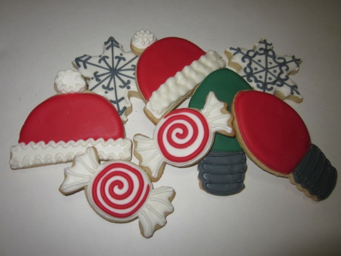 Pepparkakor Candy Shape Cap Santa Claus