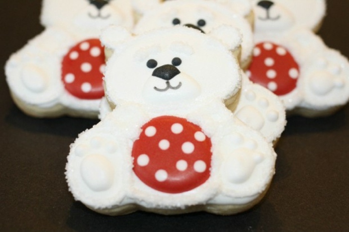 Cookie -isbjörnsformar