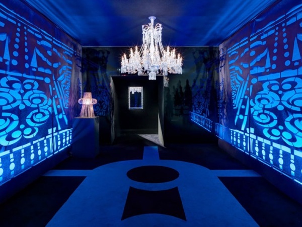 Möbelmässa design 2013 Baccarat belyser serien milan