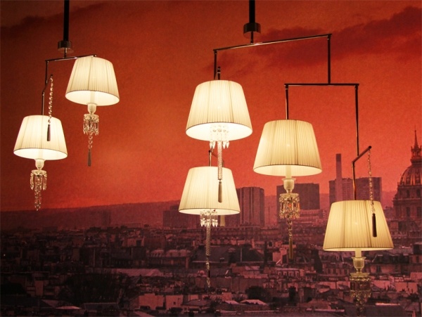 Ljus installation-fackla arik-levy baccarat-highlights serie 2013