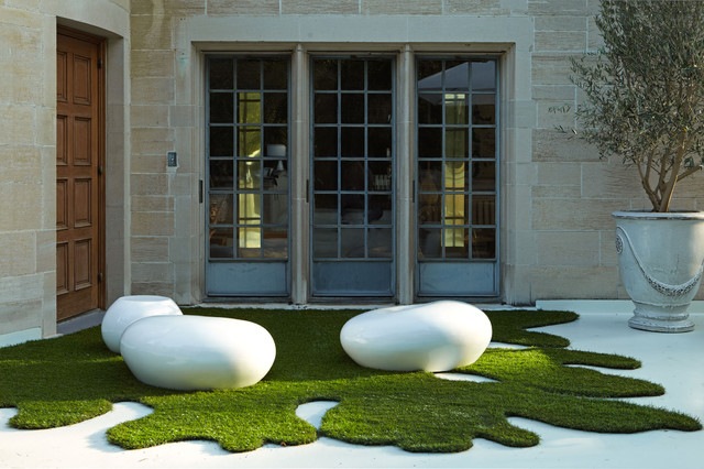 minimalistiska sittplatsidéer för utsmyckade landskapsträdgårdar