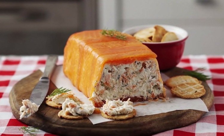 örter färskost rökt lax recept