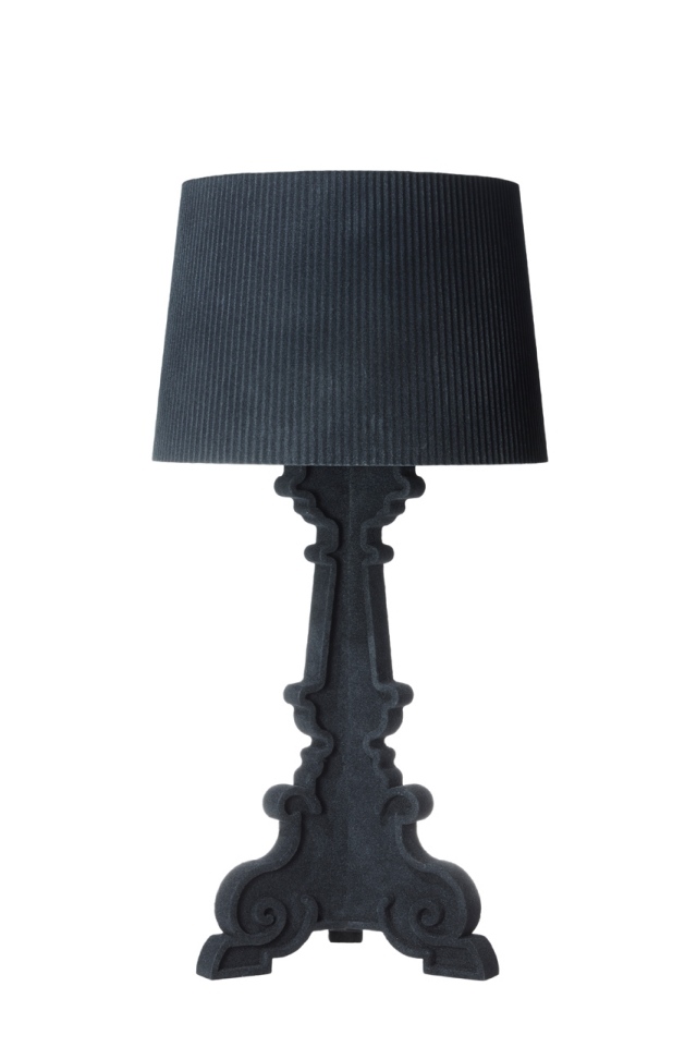 Bordslampa med lampskärm täckt med filt Christophe-Pillet
