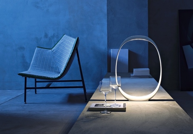 Anisha bordslampa-oregelbundna ellipsdesigner Foscarini-lampor