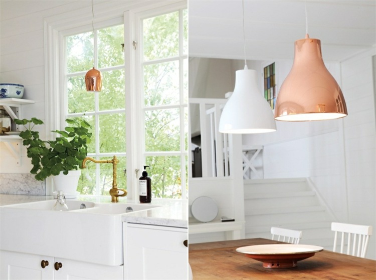 modern belysning hängande lampor designmöbler kök