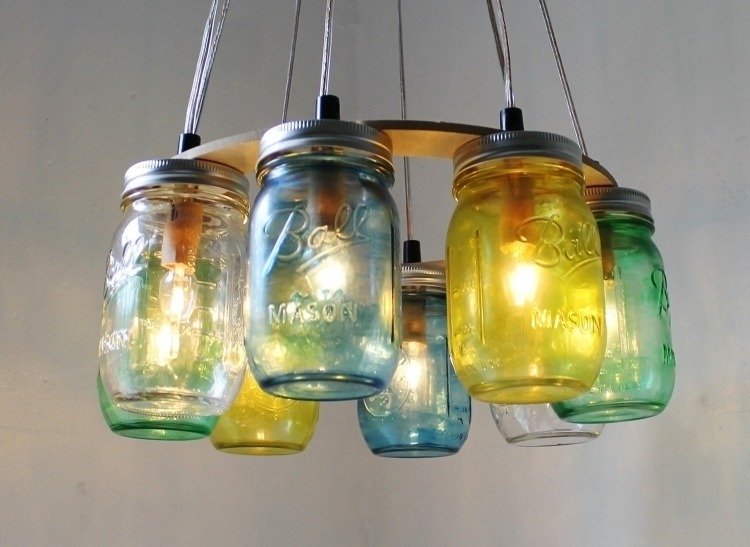 lampskärm-tinkering-konservering-glasögon-färgglada-ljuskrona-hållare-glödlampa-vintage
