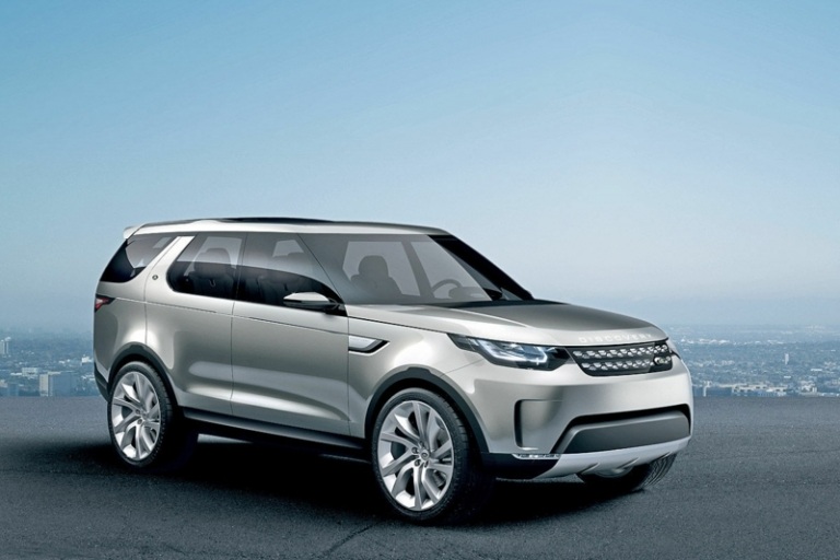 Land Rover Discovery Vision 2014 modell modern stad