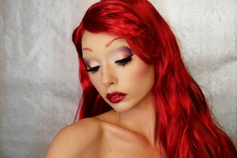 Halloween make up kvinnor kostym idéer karneval lätt