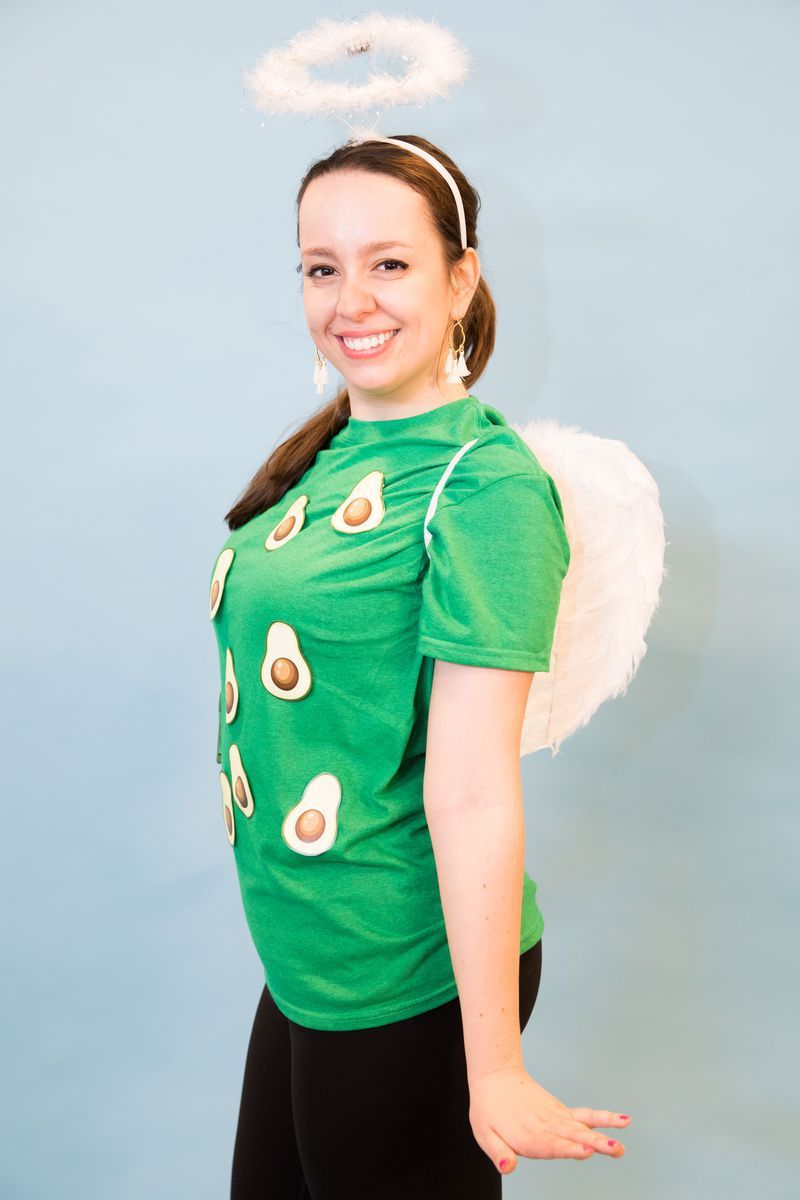 Last Minute Halloween Costume Avocado T-Shirt Women