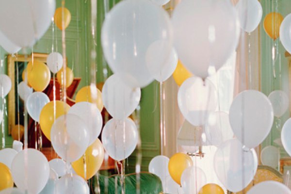 Nyårsfestdekoration bra idéer ballong