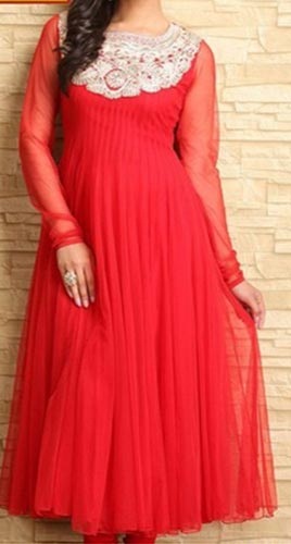 Ομπρέλα Κόκκινο Κοστούμι Salwar