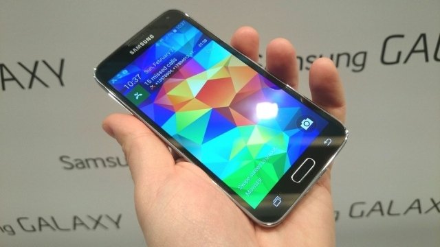 Samsung Galaxy S5 för närvarande förbättrad skyddad korea -tillverkare