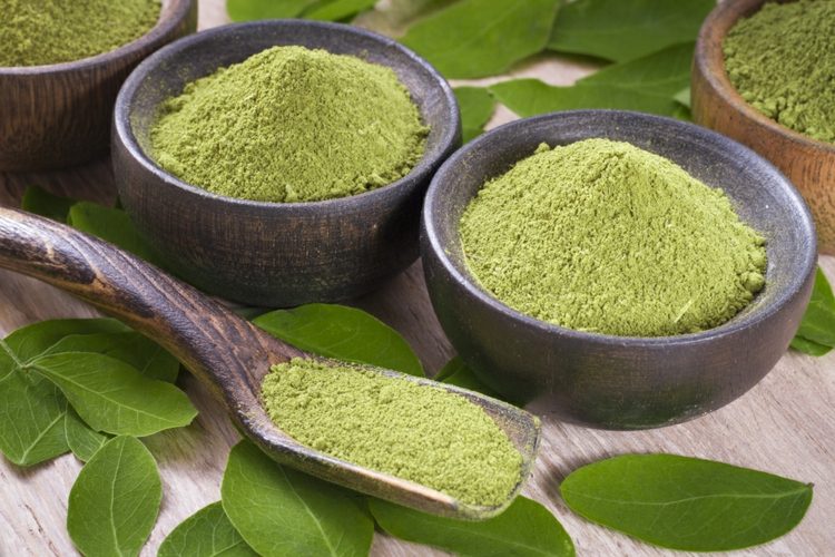 moringa pulvermat för ren jaut
