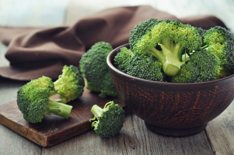 broccoli grönsak ren hudnäring