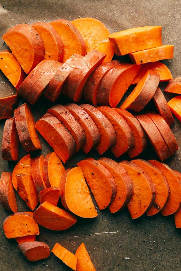 sötpotatis rotfrukter hälsosam vacker hud