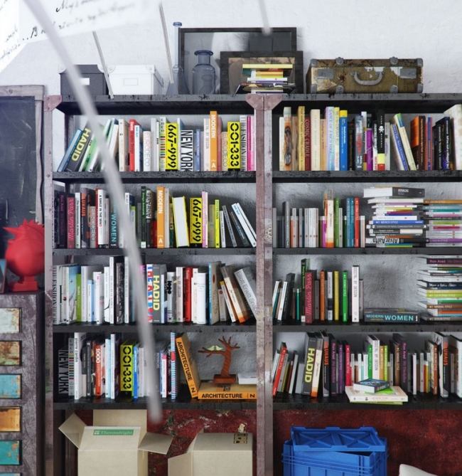 Branschinspirerade hemtillbehör designar möbler hyllsystem böcker lagringsutrymme