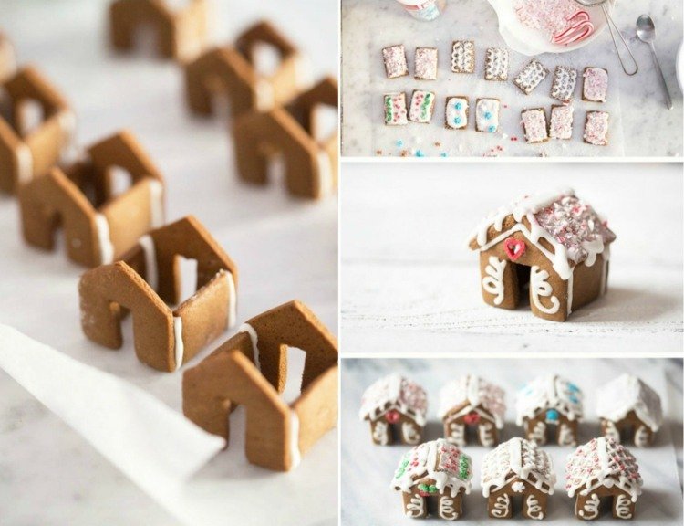 baka pepparkakor-bygga-ett-hus-jul-gäster-överraskning-dricka-kaffe