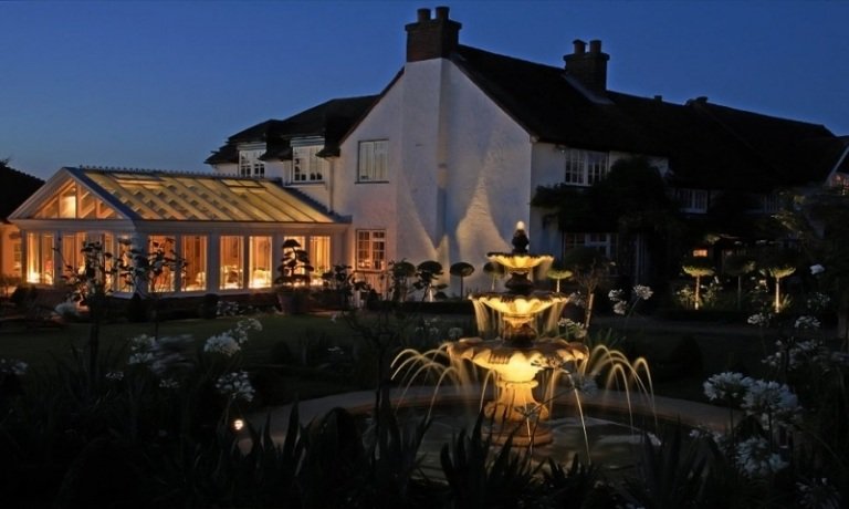 LED trädgårdsbelysning-fontän-klassiskt-vatten funktioner