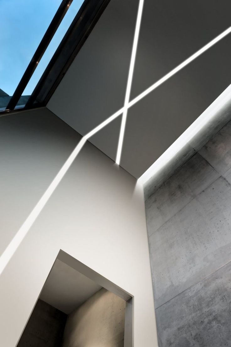 led-ljus-remsor-kan-installeras-kall-vit-betong-vägg-remsor-nolita-eco