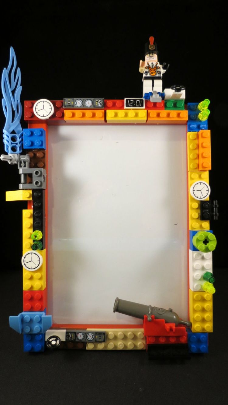 pyssla-idéer-lego-bild-ramar-färgglada-färger-figurer-dekoration-interiör