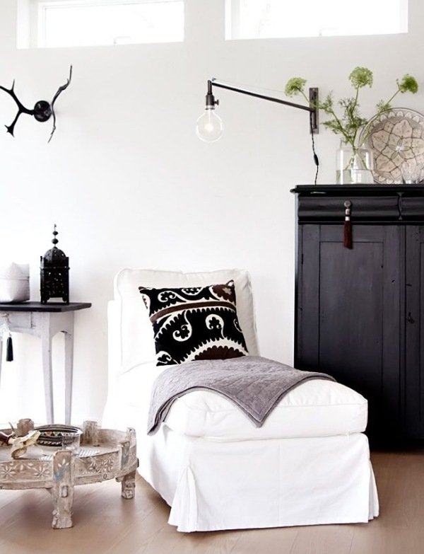 Läshörn design-skandinavisk stil golvlampa med glödlampa