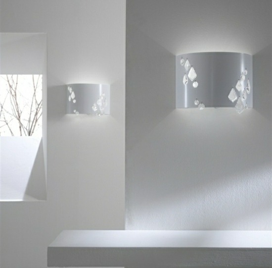 Vägglampa modern hall design