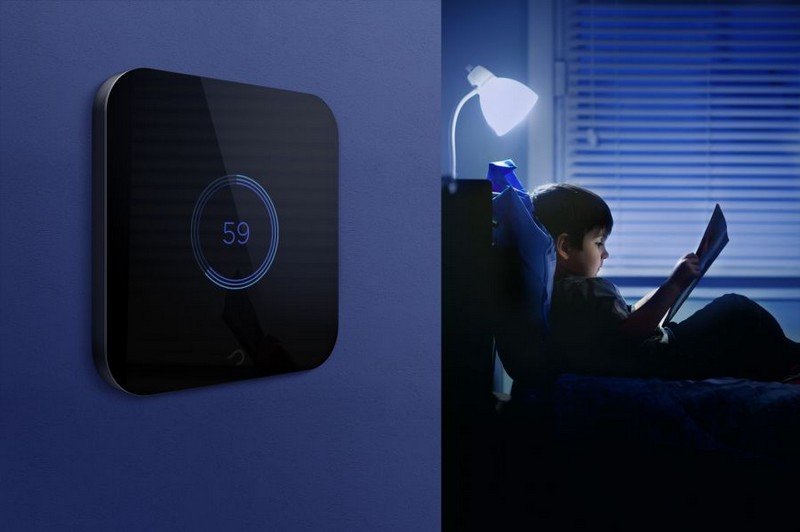 Ljuskontakter-uttag-LED-glas-pekskärm-timer-integrerad