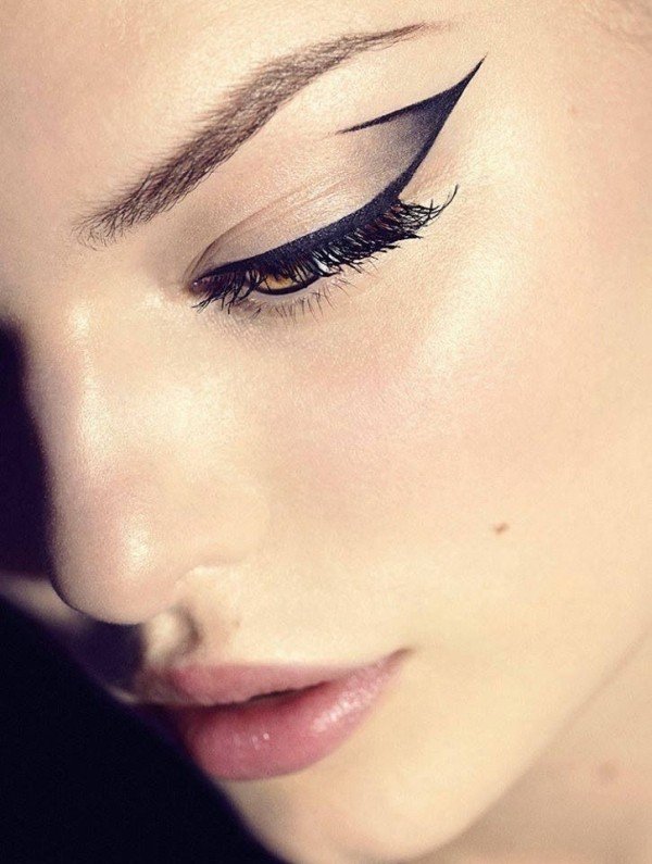 Eye make-up idéer och trender-eyeliner Eyeliner Make-up på kvällen