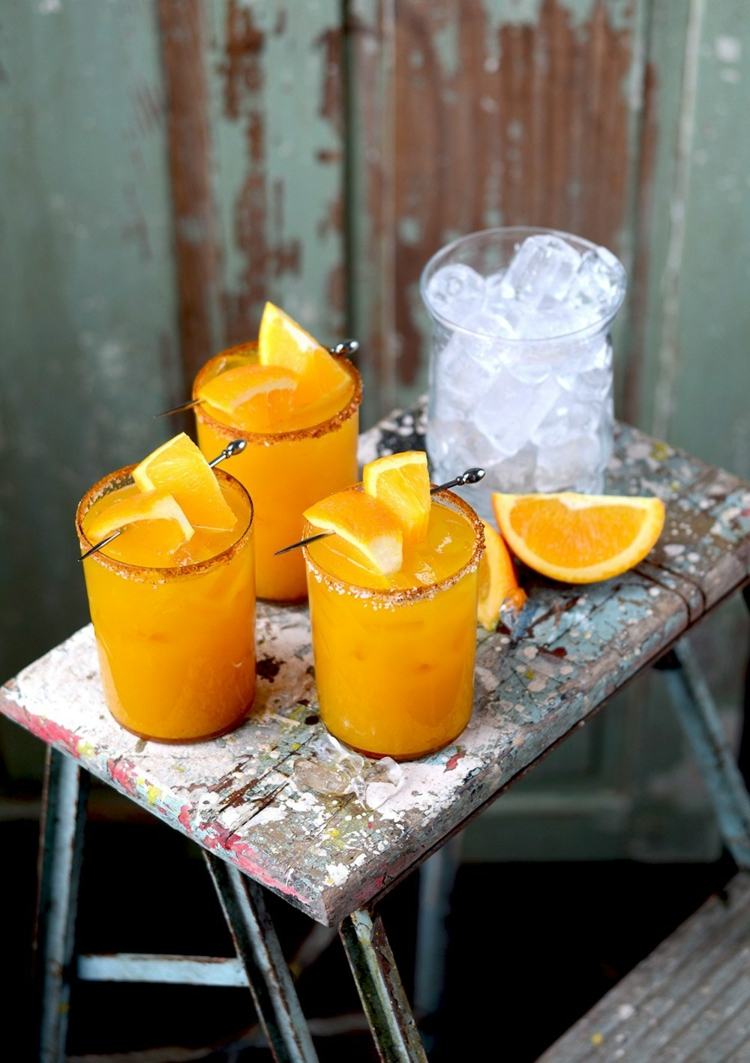 socker-rand-glasögon-apelsin-limonad
