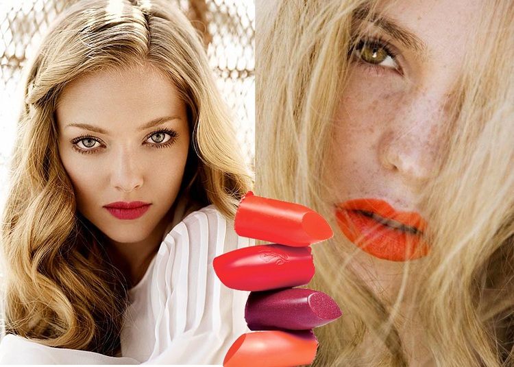 Face make-up idéer ljusa orange färger