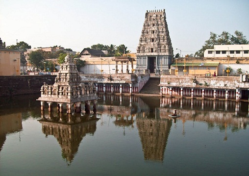 Kamakshi Ammanin temppeli Kanchipuram