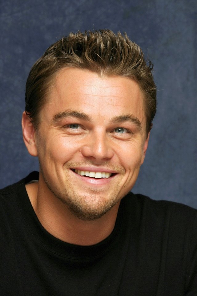 Leonardo Di Caprio blont hår får glober