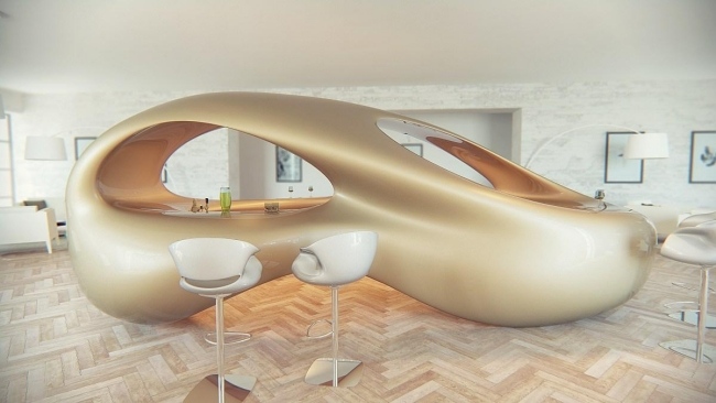 3d visualisering modern design språk loungebar stolar klubb bar restaurang möbler