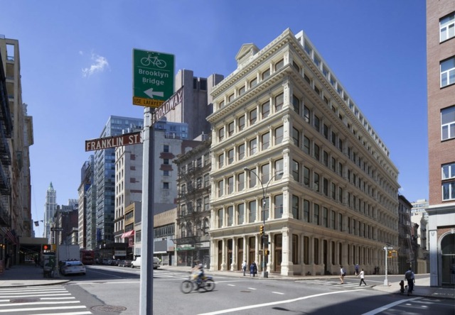 Manhattan loft lägenheter fasad design idéer
