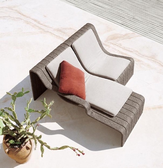 lounge trädgårdsmöbler av paola lenti moderna möbler