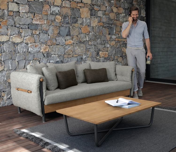 lounge möbler trädgård soffbord matta soffa