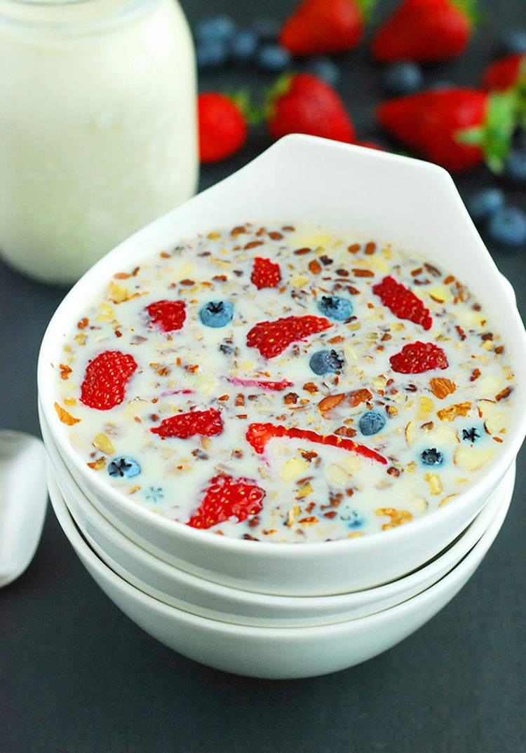 lågkolhydratrecept idéer frukostflingor