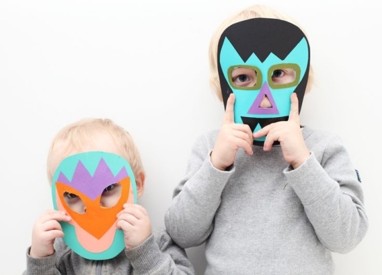 Tinker förklädnad ansiktsmasker-med barn-karneval karneval fest