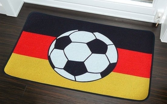 Fotboll Tyskland dörrmatta modern design