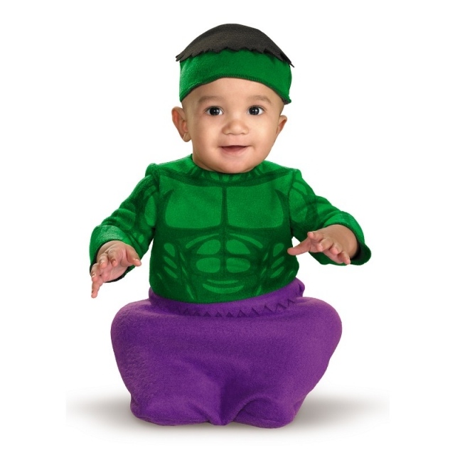 Carnival kostymer-idéer roliga Hulk-baby förklädnad-2014