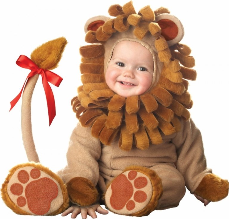 baby karneval kostymer loewe idé brun djur
