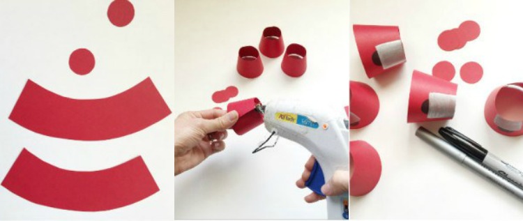 roligt-påskägg-gör-godis-dispenser-kartong-hett lim